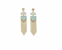 Rhodium beschichtete Mode-Ohrschmuck