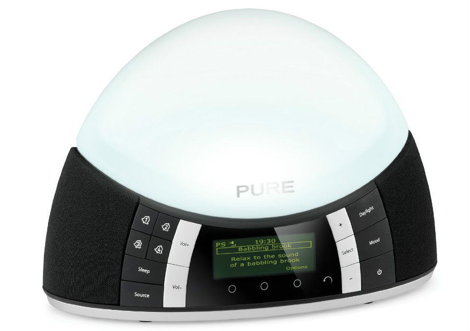 Tragbare Pure Radiowecker AM/FM