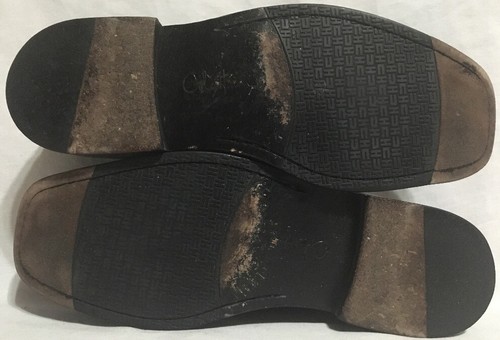 Cole Haan C05191 X B10 Black Leather Slip On Moc Toe Loafers 2T-5 Men's 8.5 M