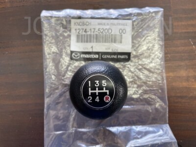 Mazda Genuine 86-93 B1800 B2600 E2000 5-Speed Shift Knob Plastic 1274-17-520D