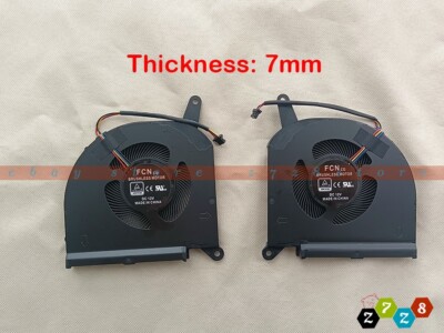 New CPU+GPU Cooling Fan for Gigabyte Aero 15 oled / AORUS 15G 17G YD XD KD YC XC