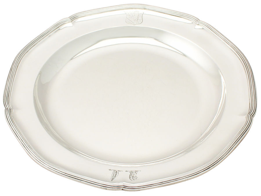 Antique Silver Plates