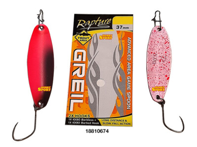 GREIL SPOON  3,2 COL  PINK BLACK AREA TROTA   RAPTURE TRABUCCO 18810604