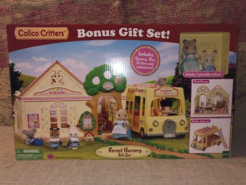 Calico Critters Forest Nursery w/ Bonus Gift Set