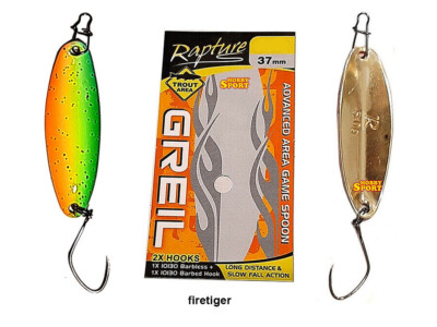 GREIL SPOON  3,2 GR FIRETIGER AREA TROTA   RAPTURE TRABUCCO 18810611