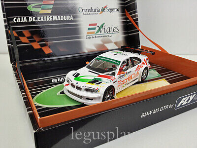 Slot car Scx Scalextric Fly 96049 BMW M3 GTR Edition Spécial Boîte