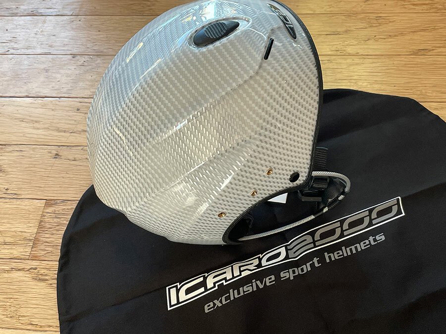 Icaro Solar-X Paramotor Helmet with Peltor Earcups for Quiet Comfort for PPG!