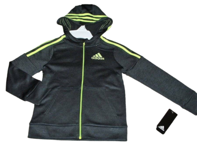 Green adidas hoodie yellow cheap logo