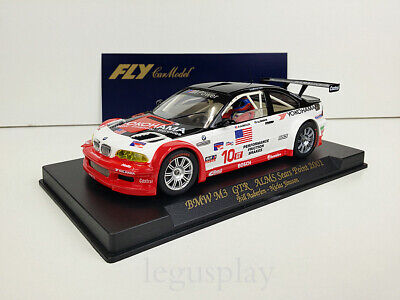 Slot Car Scalextric Fly 88002 BMW M3 GTR 10 ALMS Sears Point 2001 A-282