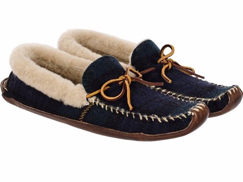 Polo Ralph Lauren Declan Moccasin Slipper Mens 8 Gray Suede Indoor Outdoor NIB Polo Ralph Lauren Declan Moccasin Slipper Mens 8 Gray Suede  main image 3
