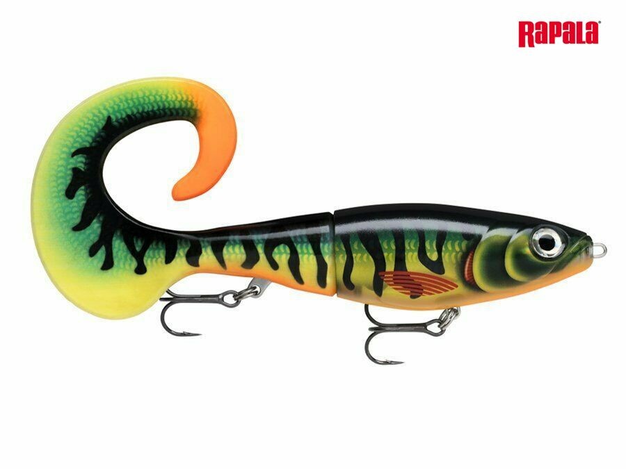 RAPALA X RAP OTUS COLORE HTIP HOT TIGER  40 GR  IBRIDO X SPINNING LUCCIO  17 CM