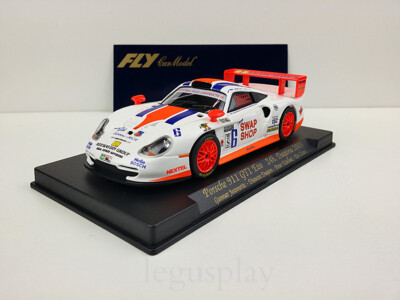 Slot car Scx Scalextric Fly 88031 Porsche 911 GT1 Evo 24H. Daytona 2003 A58