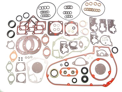 Harley Shovelhead Complete Engine Gasket Kit James Gaskets w/Silicone Bead - O13