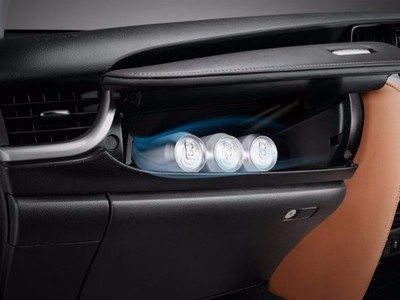TOYOTA FORTUNER 2015 ON 554428- GENUINE AIR VENT IN COOL BOX DASHBOARD