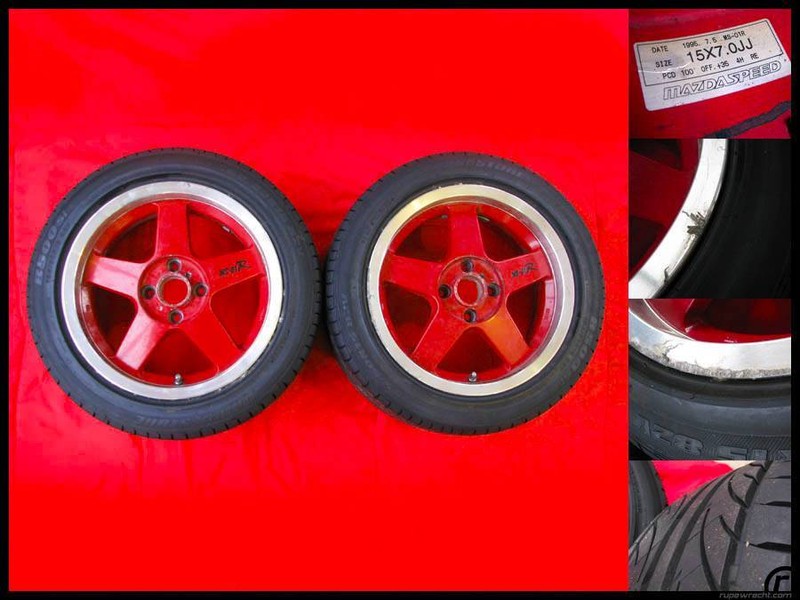 Mazdaspeed Ms 01r 15x7 35 4x100 Single Wheel Jdm Rays Volk Mazda Wheels Tyres Rims Gumtree Australia Yarra Ranges Kalorama