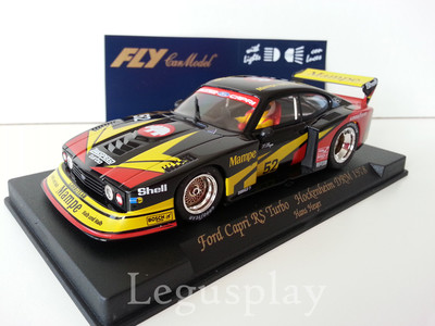 Slot car Scx Scalextric Fly A144L Ford Capri Rs Turbo Hockenheim Drm ''78 H.