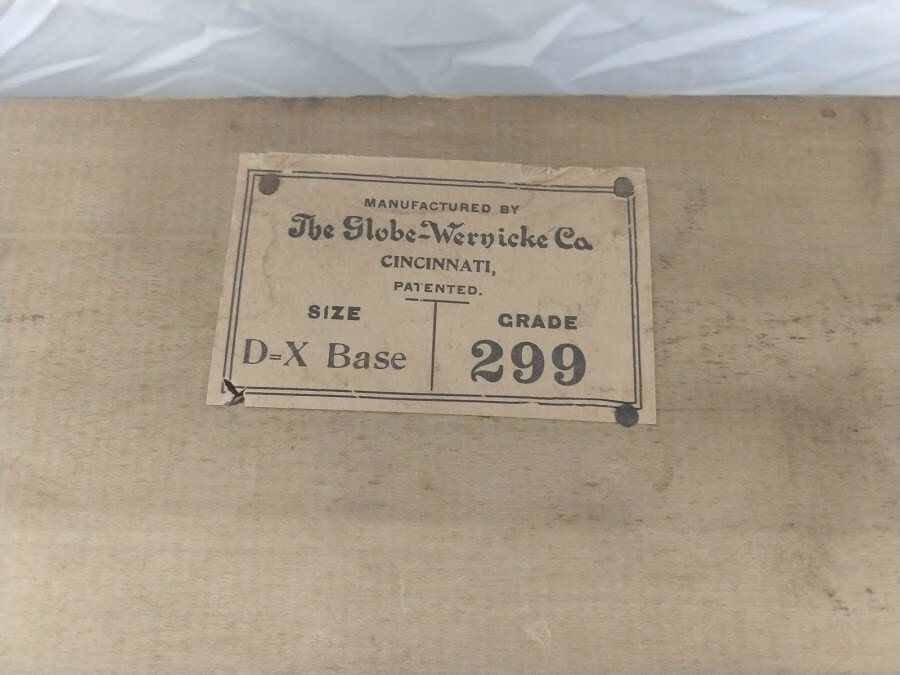 Globe Wernicke D-299 Bookcase Base 12 1/4 Barrister Bookcase FREE SHIPPING