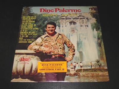 GODFATHER II Movie LP DINO PALERMO *SEALED & SIGNED* 