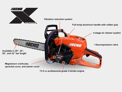 ECHO X Series Chainsaw CS-7310PW 20''