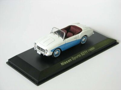 Nissan Sports 211 1959 bleu et blanc blue-white 800266 Norev 1:43 in a box