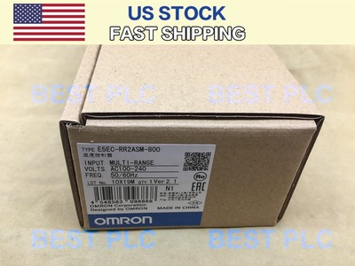 2PCS NEW Omron Temperature Controller E5EC-RR2ASM-800 100-240VAC
