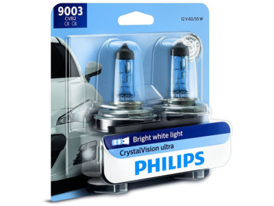 Germany Philips 9003 Upgrade Crystal Ultra Vision H4 Halogen Light Bulb 60W/55W