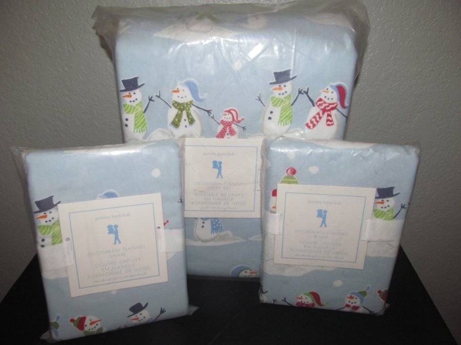 Pottery Barn Flannel Duvet Covers & Bedding Sets