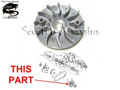STANDARD OUTER VARIATOR for CPI ARAGON 125 OLIVER 125