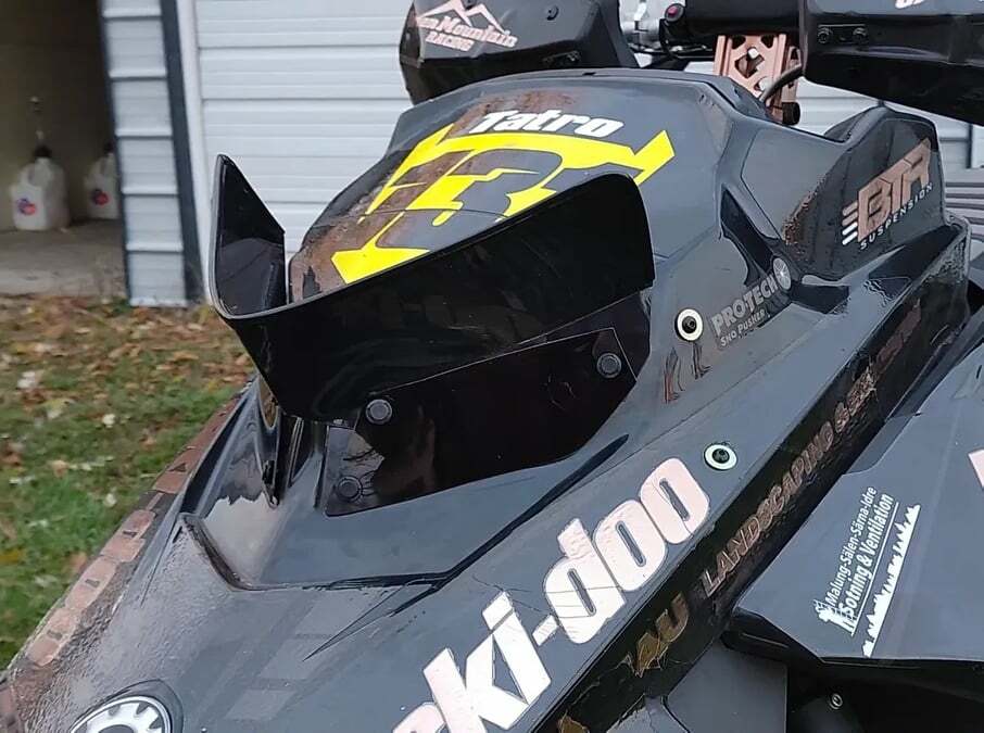 Black Headlight Covers Fits 20192022 SkiDoo Rev Gen 4 600RS 213