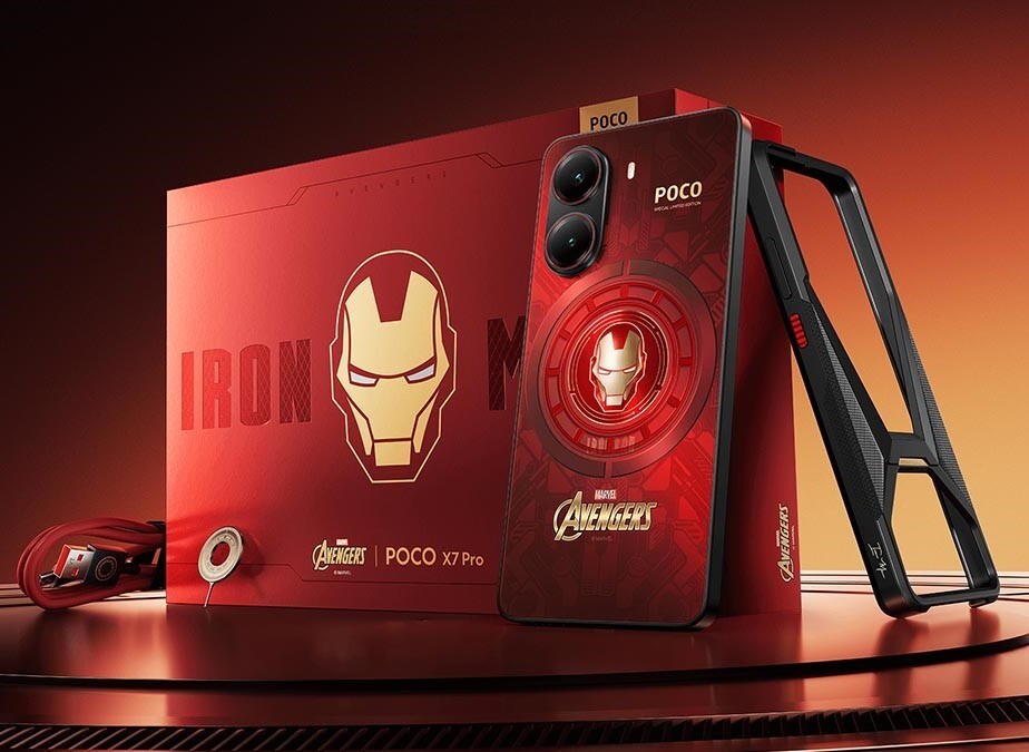 POCO X7 Pro アイアンマン ironman edition 海外限定品 Xiaomi Poco X7 Pro Iron Man Special Edition 6.67