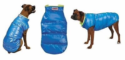 Kong Puffy Dog Vest--BLUE, MEDIUM Outdoor Wear Winter Gear NEW WITH TAGS