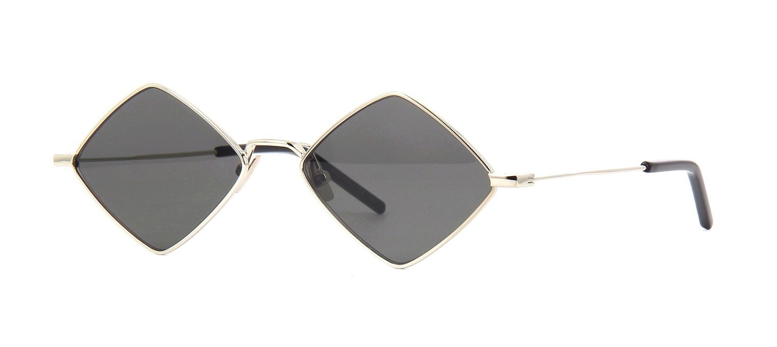 サングラス SAINT LAURENT Woman Sunglasses Silver SL302LISA 001 Saint Laurent SL 302 LISA Silver/Grey (001) Sunglasses | eBay