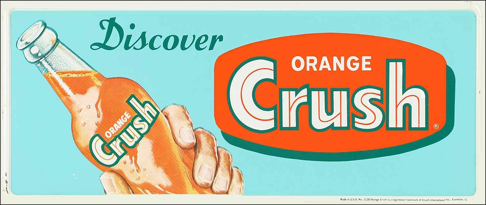 DISCOVER ORANGE CRUSH SODA POP 24