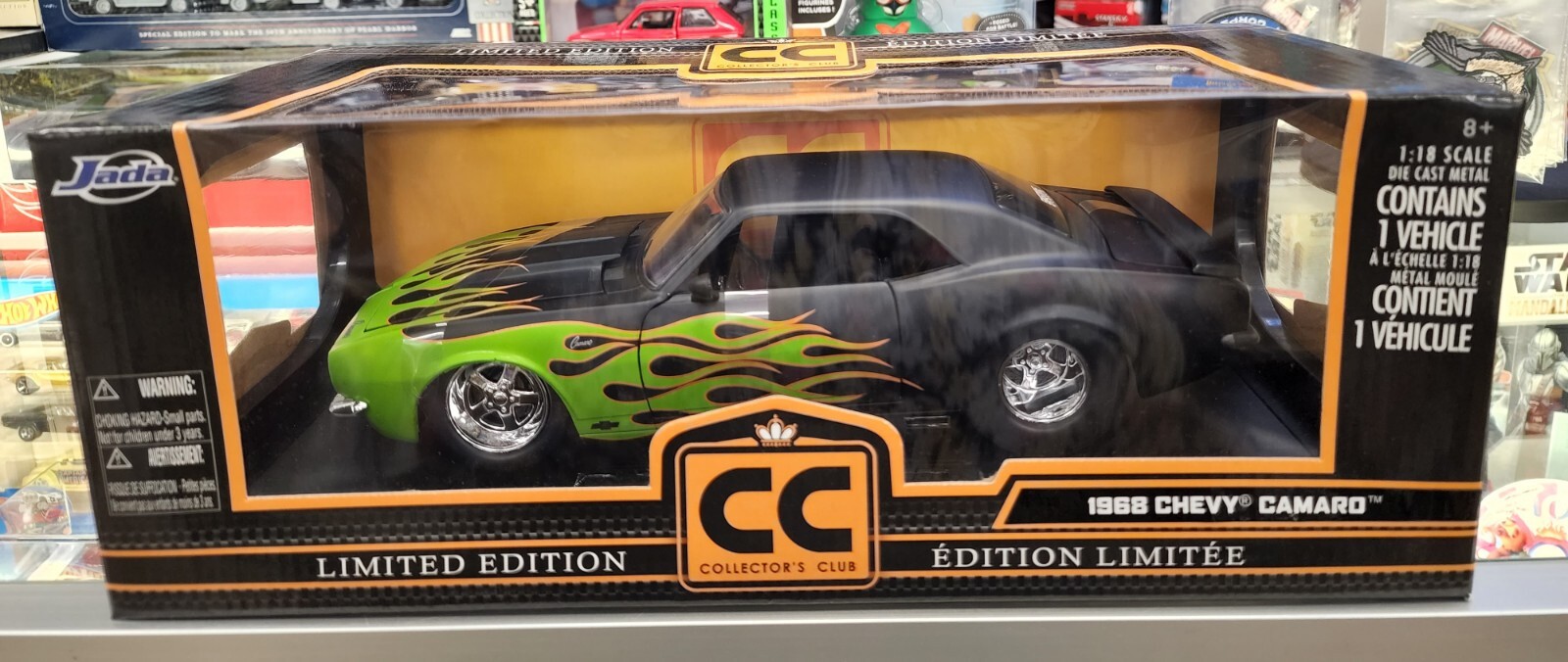 ミニカー JADA TOYS 1/18 1968 CHEVY CAMARO Jada Collector's Club Limited Edition 1968 Chevy Camaro 1/18