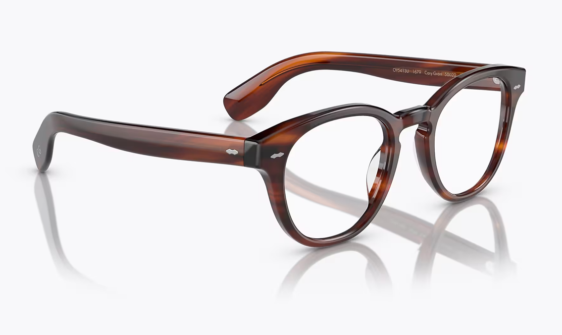 Pre-owned Oliver Peoples Cary Grant Optical Ov5413u In Grant Tortoise Msrp$468 Rare Find In Gray