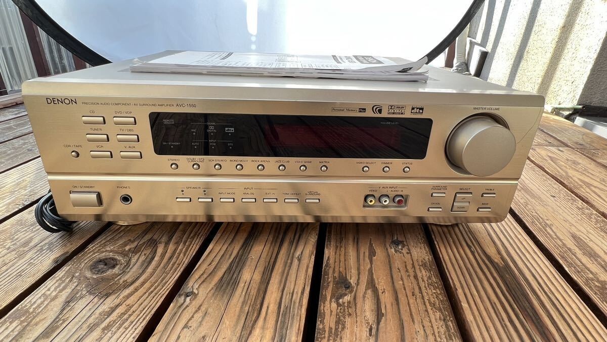 Denon AVC-1550 5.1 Channel AV Receiver from japan | eBay