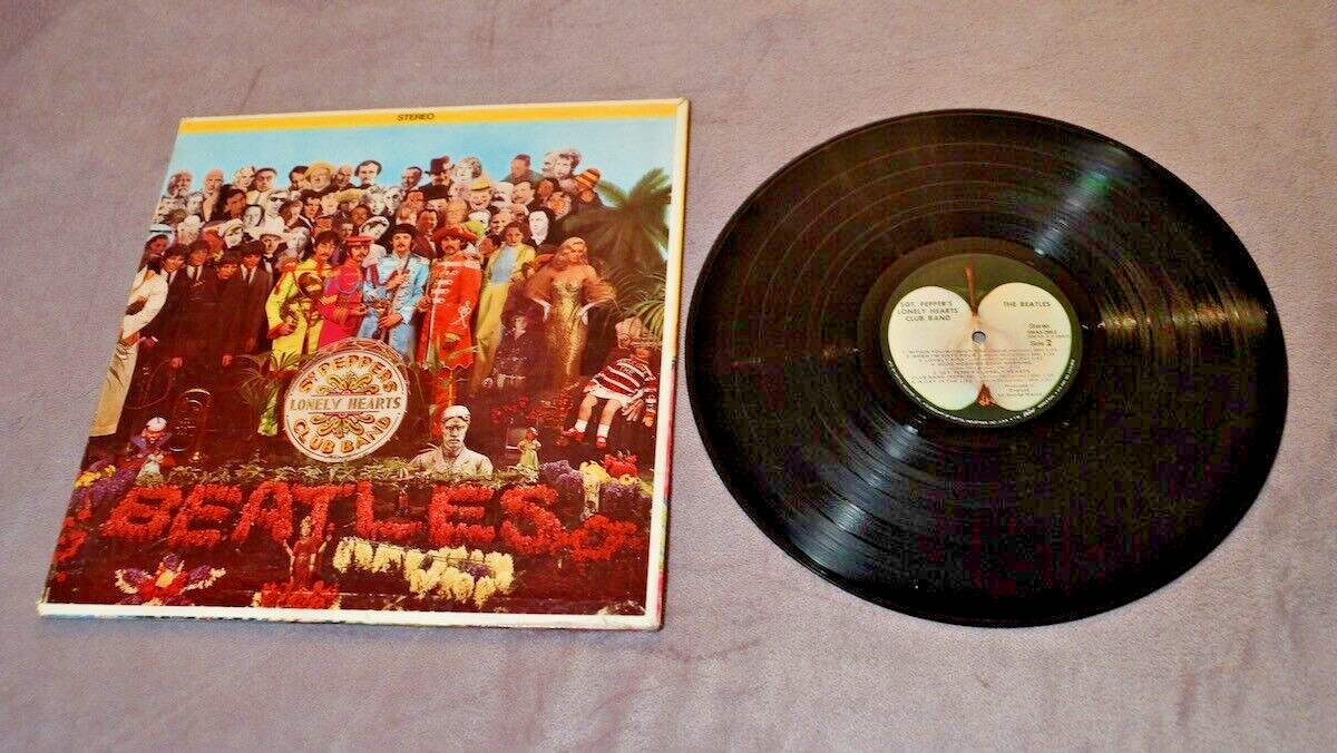 【美品】Beatles レコード LP SGT. PEPPER'S The Beatles – Sgt. Pepper's Lonely Hearts Club Band Vinyl LP
