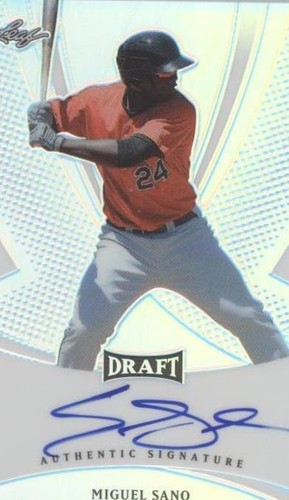 2013 Leaf Metal Draft - Miguel Sanó #BA-MS1