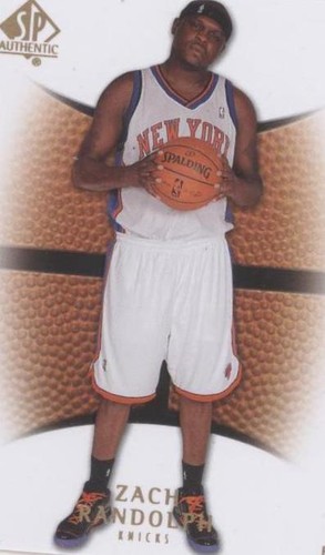 2007-08 SP Authentic - Zach Randolph #30