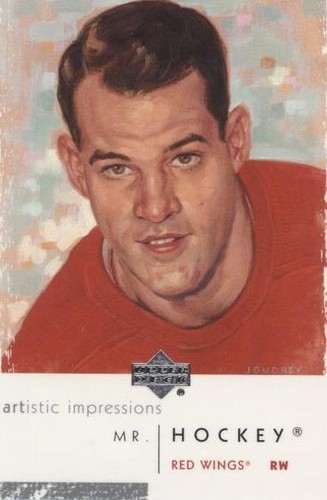 2002-03 Upper Deck Artistic Impressions - Gordie Howe #36