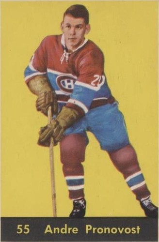 1960-61 Parkhurst - Andre Pronovost #55