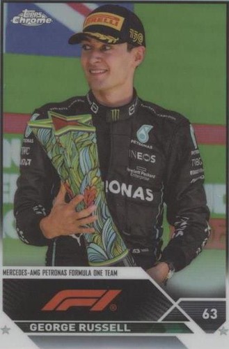 2023 Topps Chrome Formula 1 - George Russell #13