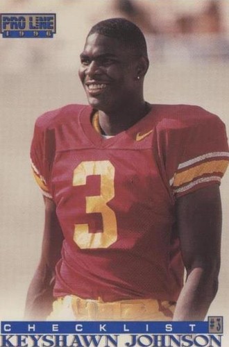 1996 Pro Line Keyshawn Johnson #350
