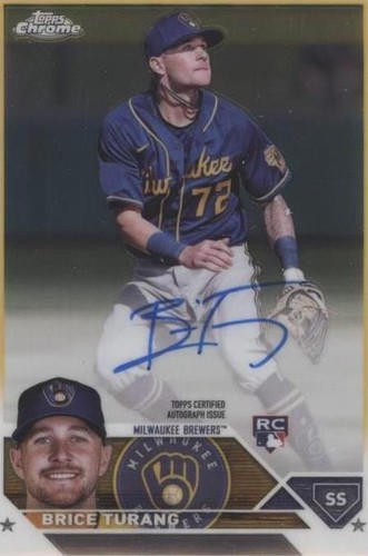 2023 Topps Chrome - Brice Turang #RA-BT