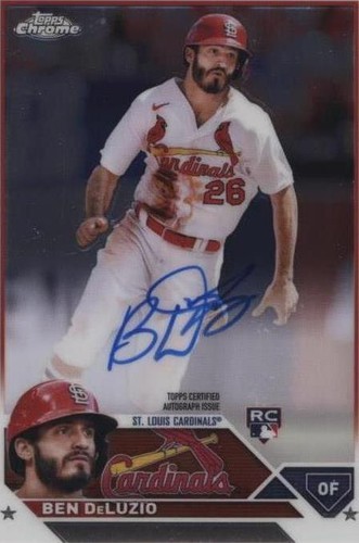 2023 Topps Chrome Update Series - Ben DeLuzio #RA-BDL