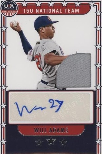 2024 Panini Stars and Stripes - Will Adams #NTS-WA