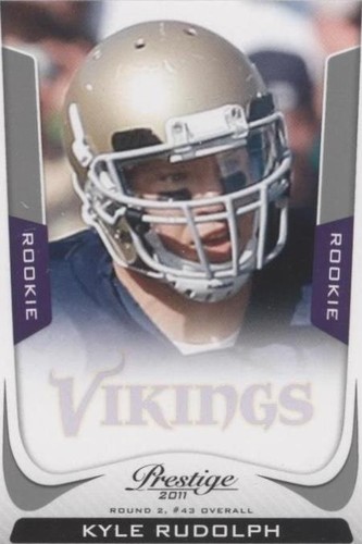 2011 Panini Prestige Kyle Rudolph #259