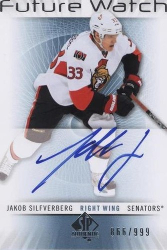 2012-13 SP Authentic - Jakob Silfverberg #228