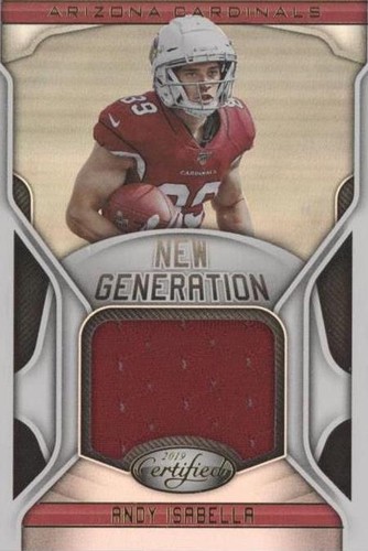 2019 Panini Certified Andy Isabella #NG-AI