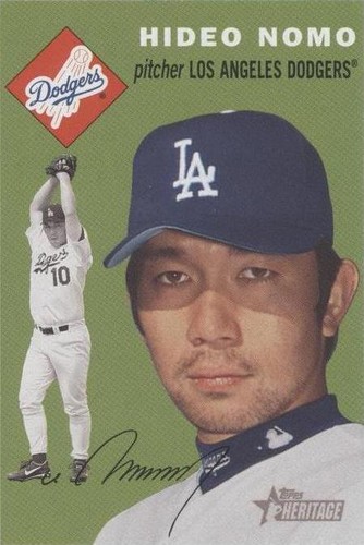 2003 Topps Heritage - Hideo Nomo #338